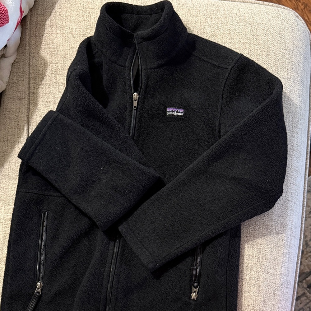 Patagonia Midnight Black Full-Zip Fleece